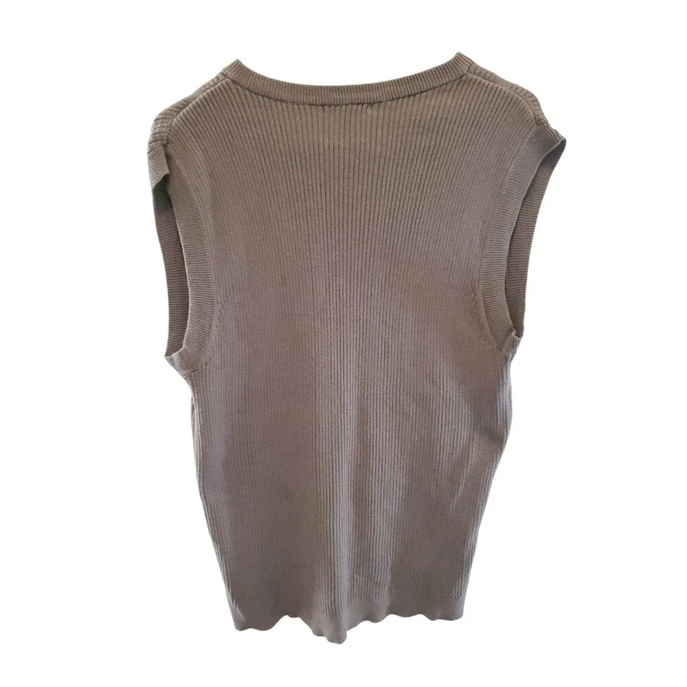 VTG ALFANI SWEATER VEST SLEEVLESS MENS XL